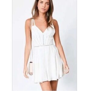 Silence + Noise by Urban Outfitters Ivory Dress NWT! Size 8